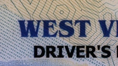 Microprint example from West Virginia ID
